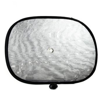 Шторка солнцезащитная "Nova Bright" на присосках, для боковых стекол (2шт) черная  44х32см