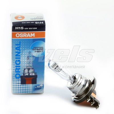 Лампа "OSRAM" 12v H15 55/15W (PGJ23t-1) — основное фото